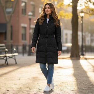 NEO-I by Orobos Black Classic Puffer Jacket Coat Size Women's Small